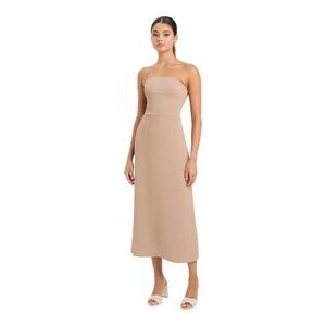 KOOKAI Alpha Beige Strapless Dress (NWT)